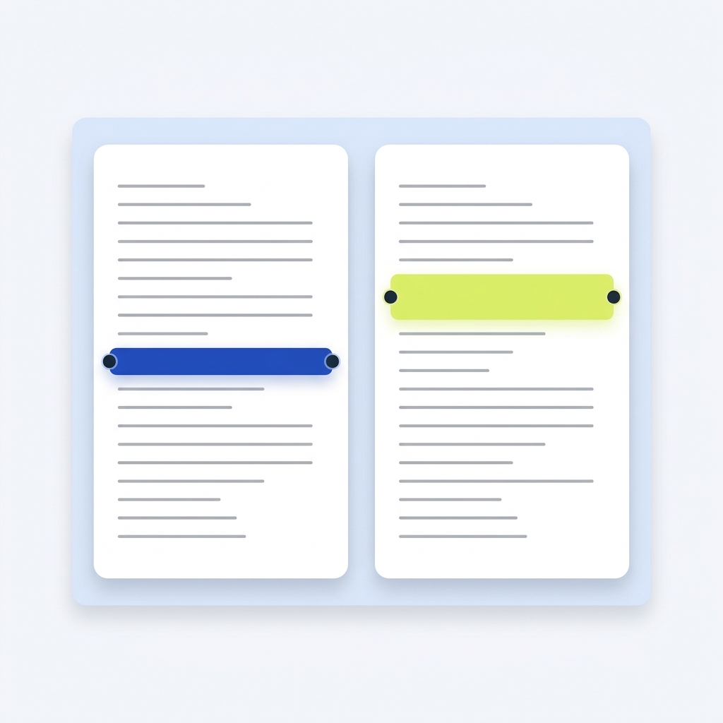 Illustration-style diagram of two full-frame HTTP header panels side by side showing highlighted header lines for Retry-After and RateLimit with color accents workflow automation error handling retries